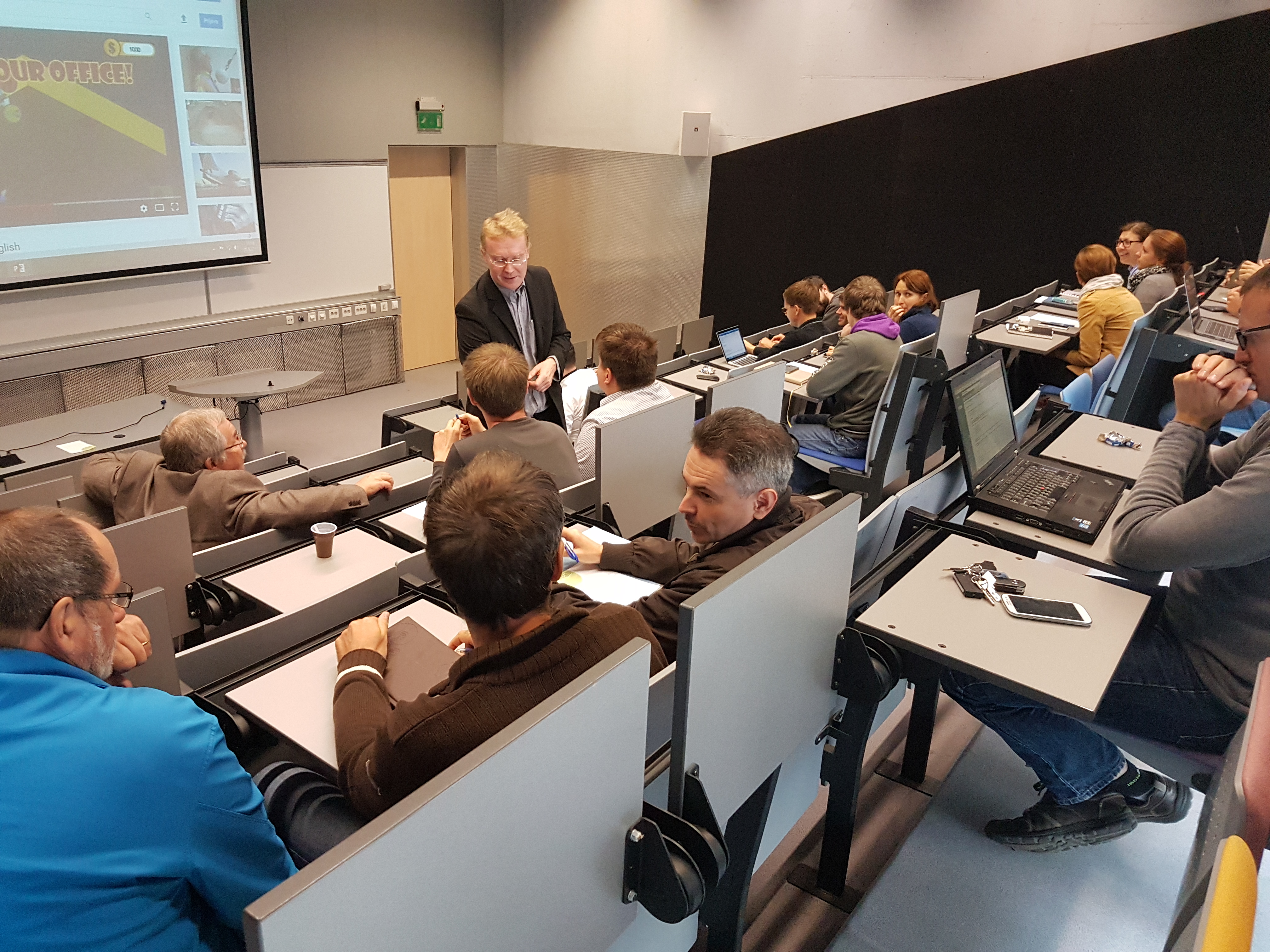 Obisk gostujočega predavatelja prof. Jounija Viidanoja