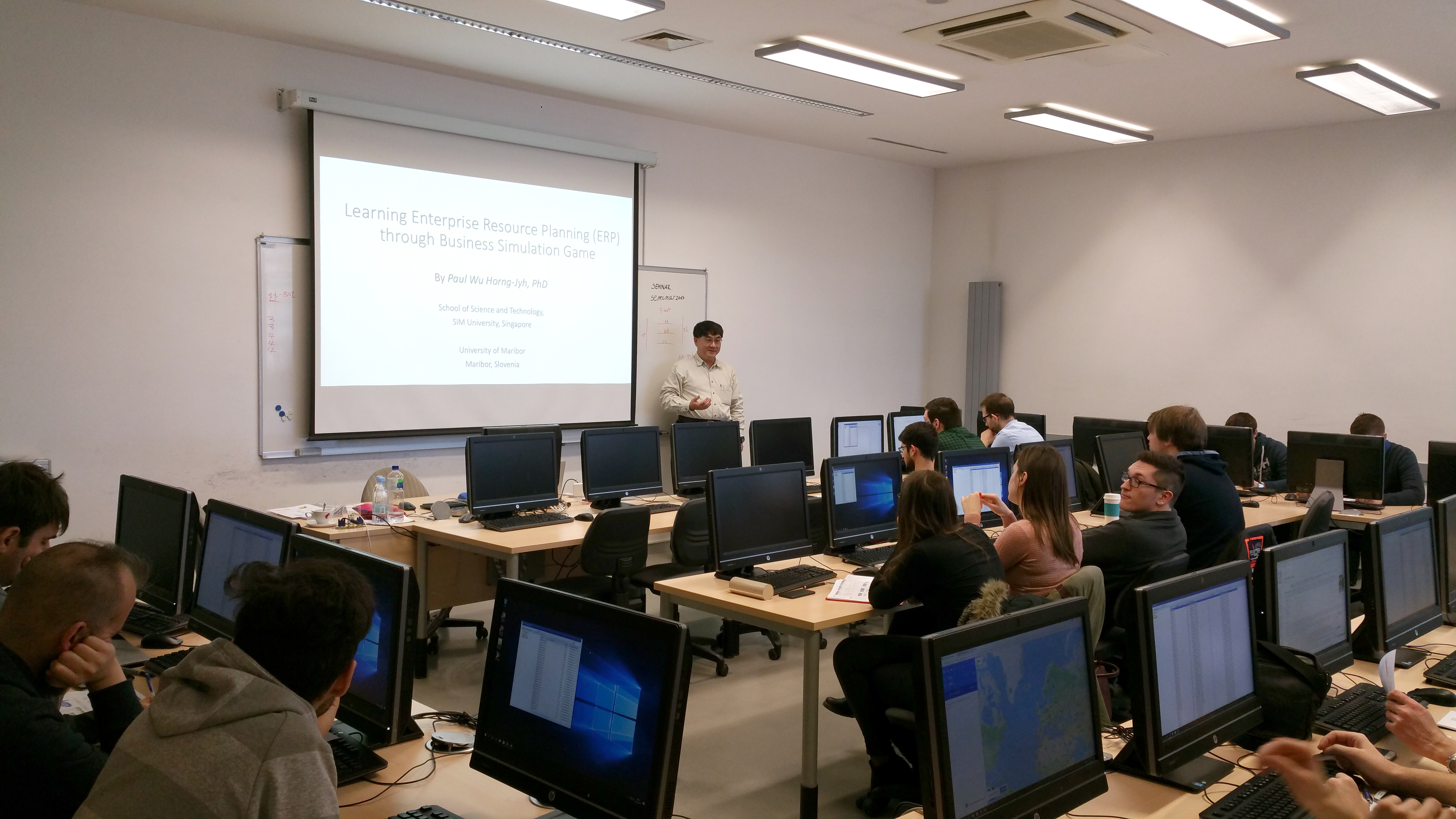 Obisk gostujočega predavatelja dr. Paul Wu Horng-Jyh