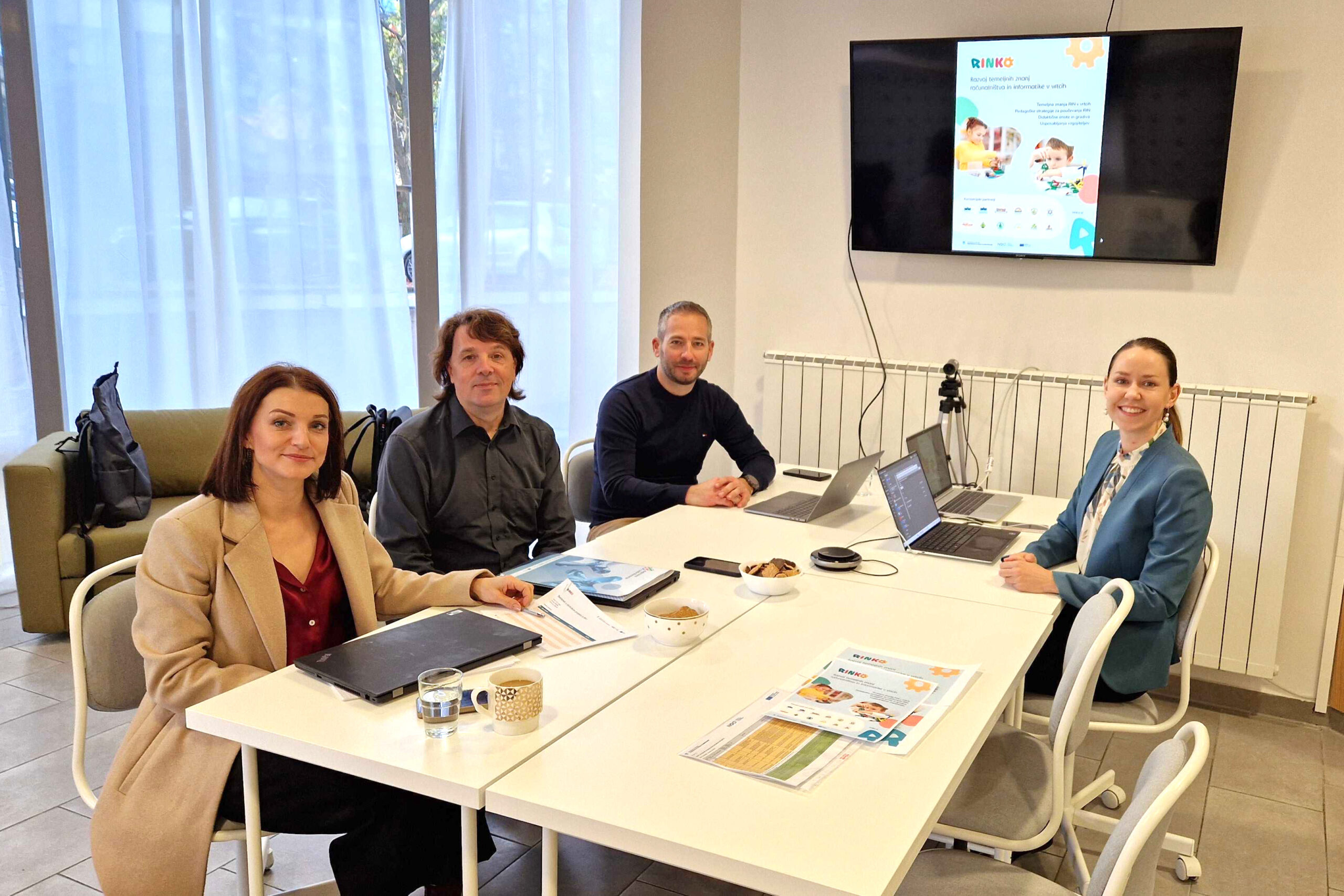 Sestanek z Ministrstvom za vzgojo in izobraževanje v sklopu projekta RINKO