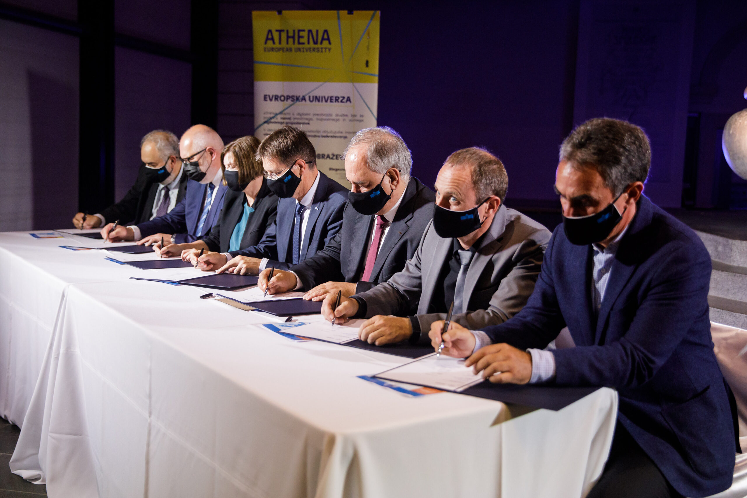 Članice evropske univerze ATHENA so s podpisom deklaracije opredelile nadaljnje sodelovanje