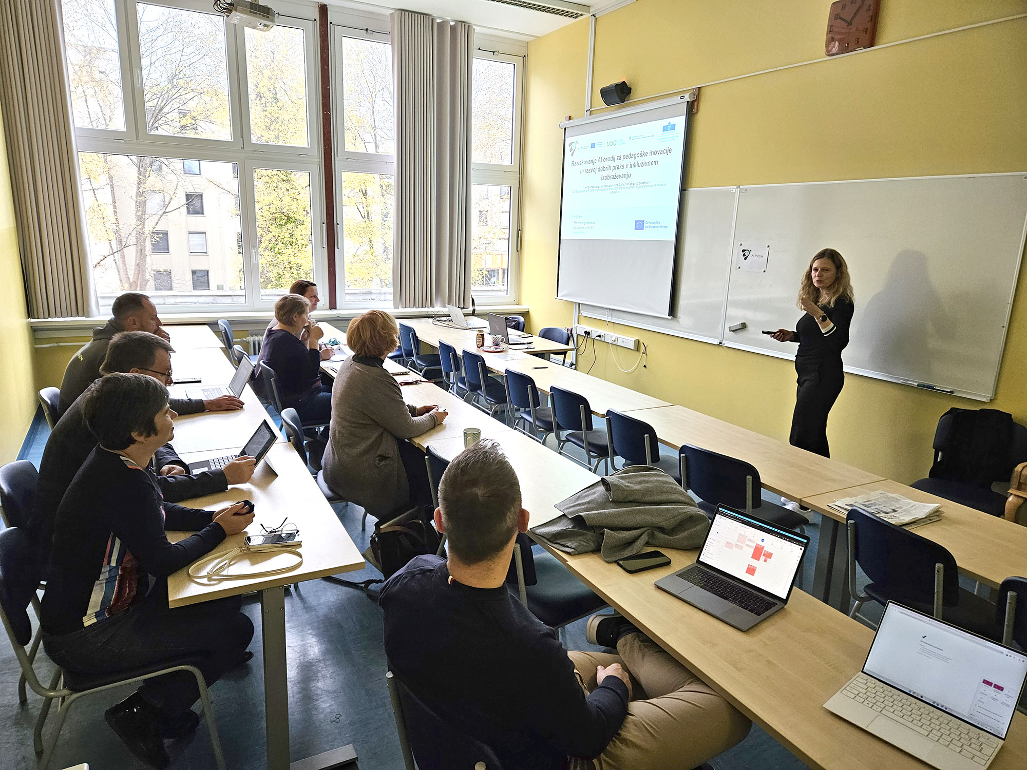 Delavnica o AI orodjih za inkluzivno izobraževanje