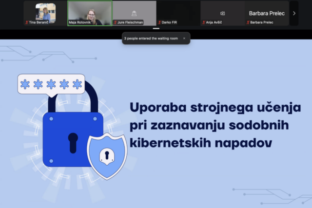 Strojno učenje v boju proti kibernetskim napadom – predavanje na srečanju preizkušenih revizorjev informacijskih sistemov (PRIS)