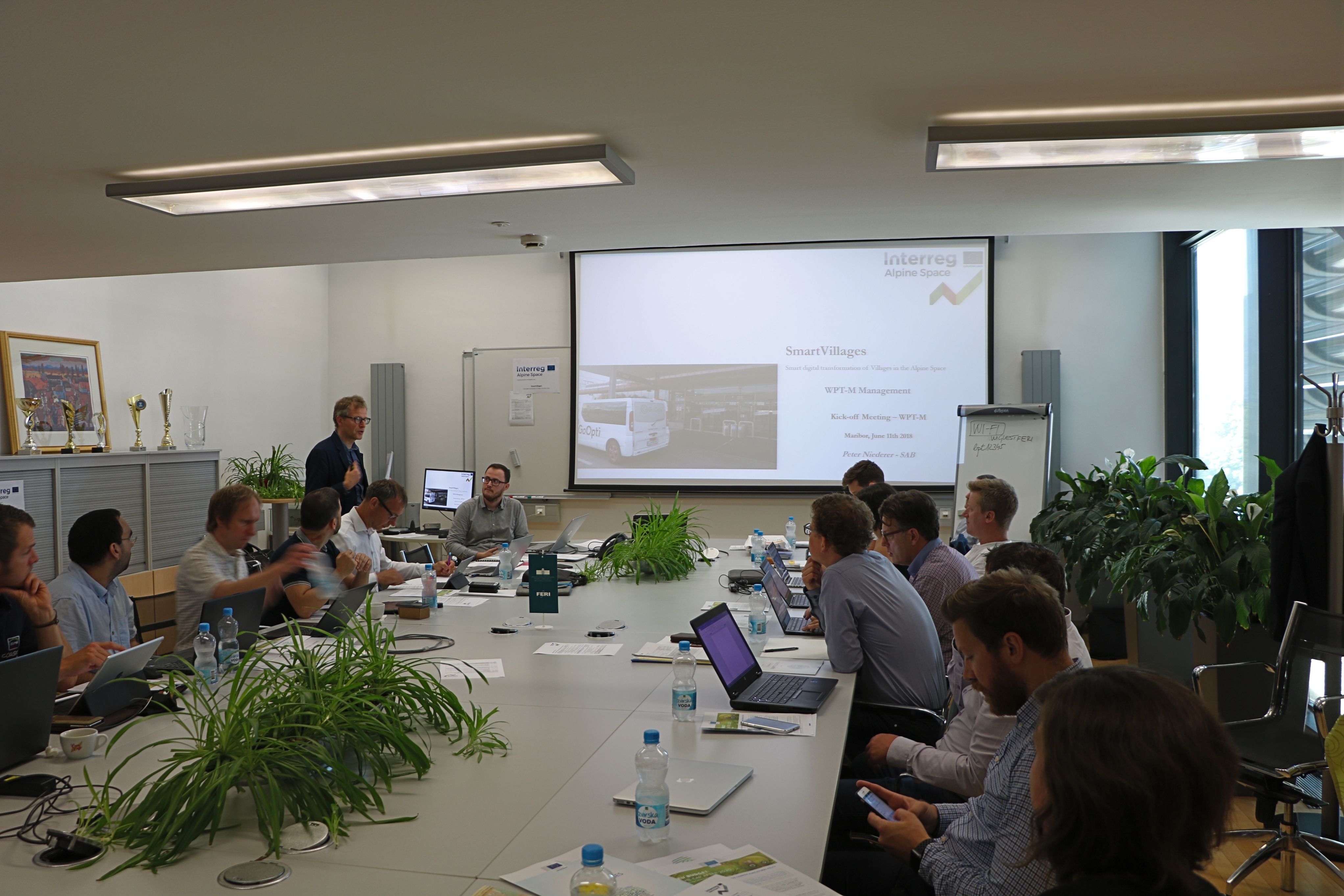Projekt »SmartVillages – Smart digital transformation of villages in the Alpine Space«