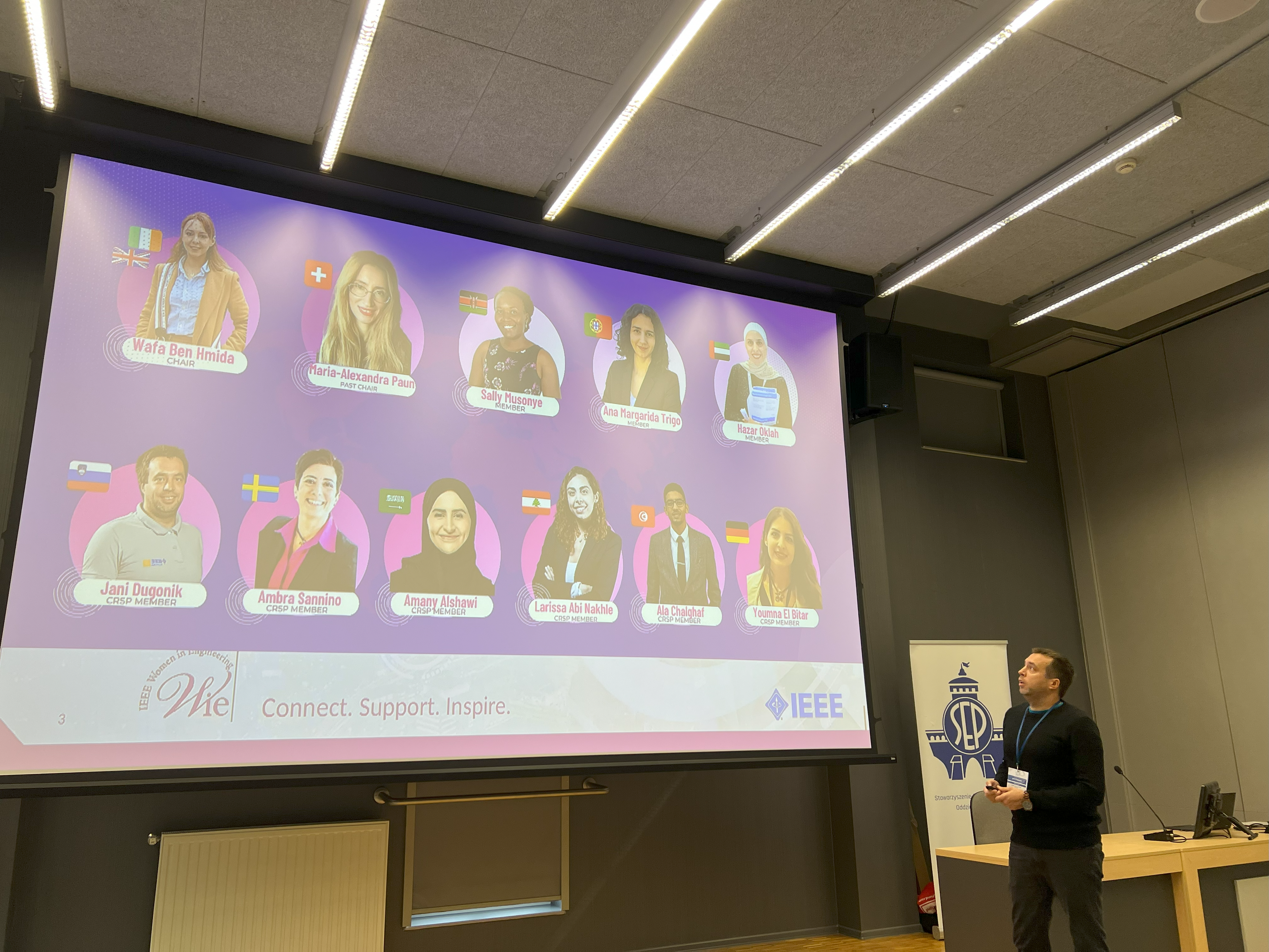 Lucija Brezočnik in Jani Dugonik sodelovala na kongresu IEEE CEuSYP’23