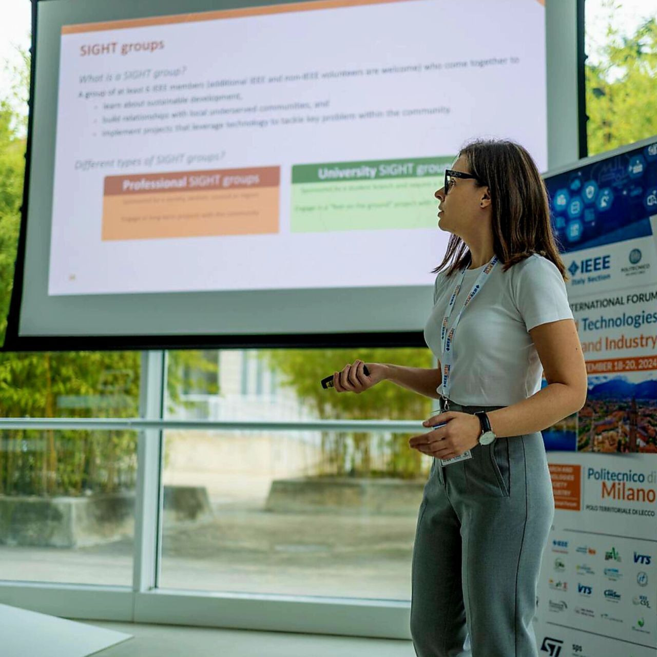 Lucija Brezočnik izvedla delavnico na konferenci IEEE RTSI 2024