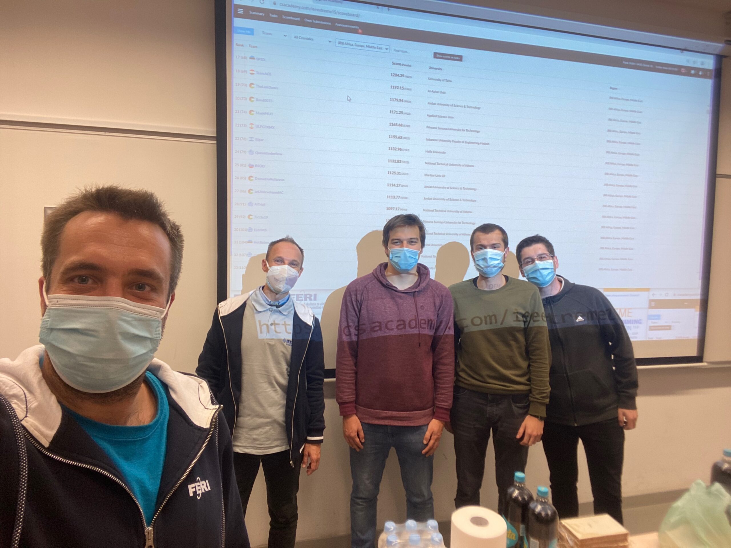 IEEEXTREME 15.0 – Dosežki študentov