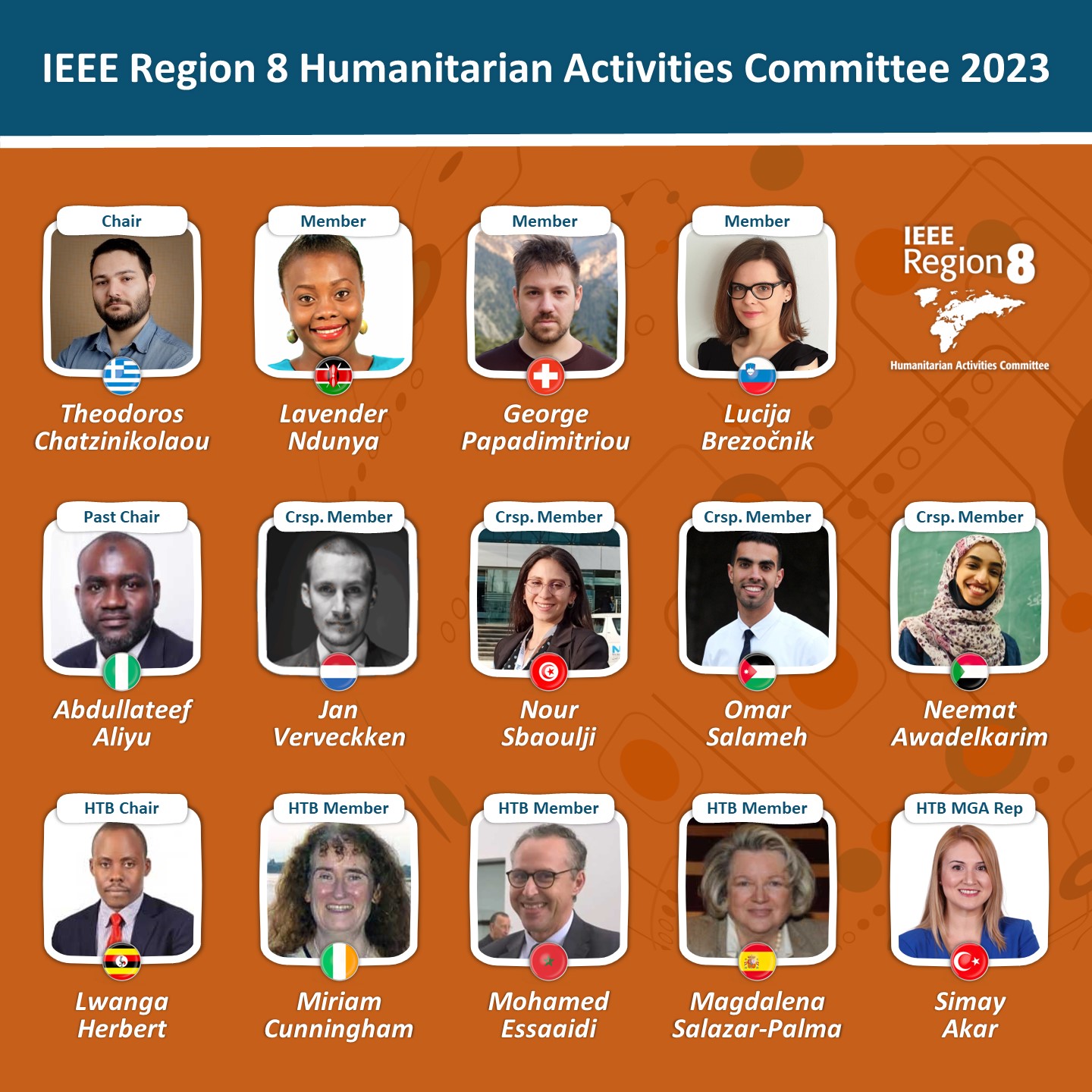 Lucija Brezočnik izbrana za članico Odbora za humanitarne dejavnosti IEEE Regije 8