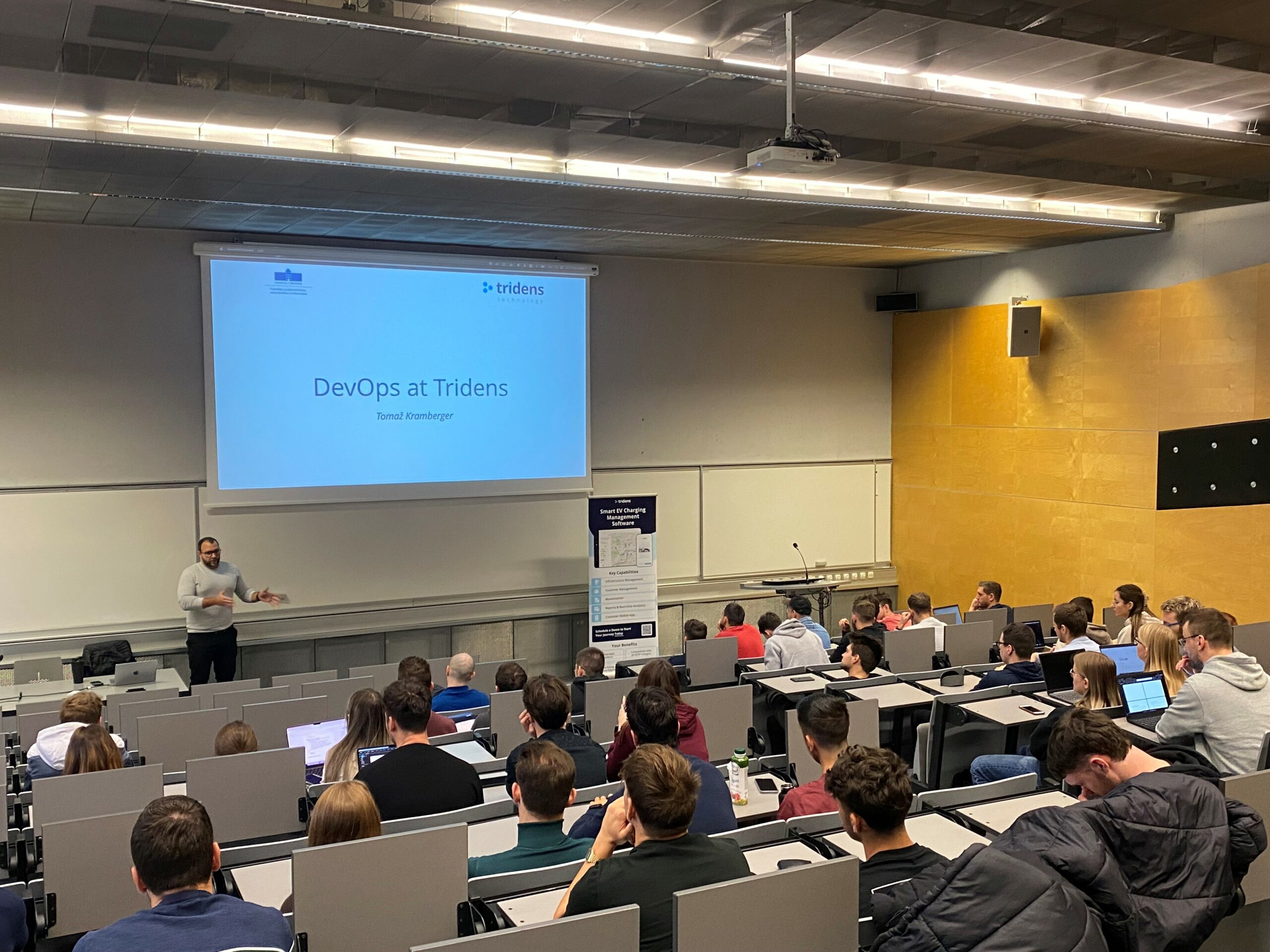 Gostujoči strokovnjak: predavanje DevOps @ Tridens